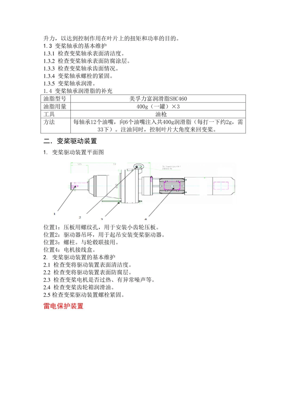 双馈风电机组定检维护图解及标准_第2页