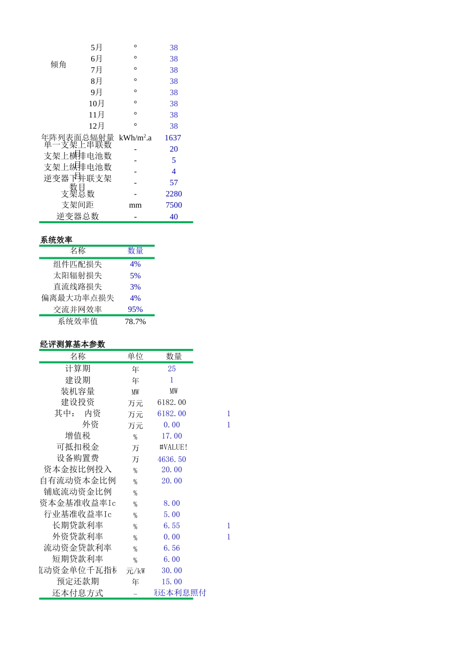 2026光伏电站系统设计及财务计算工具_第2页