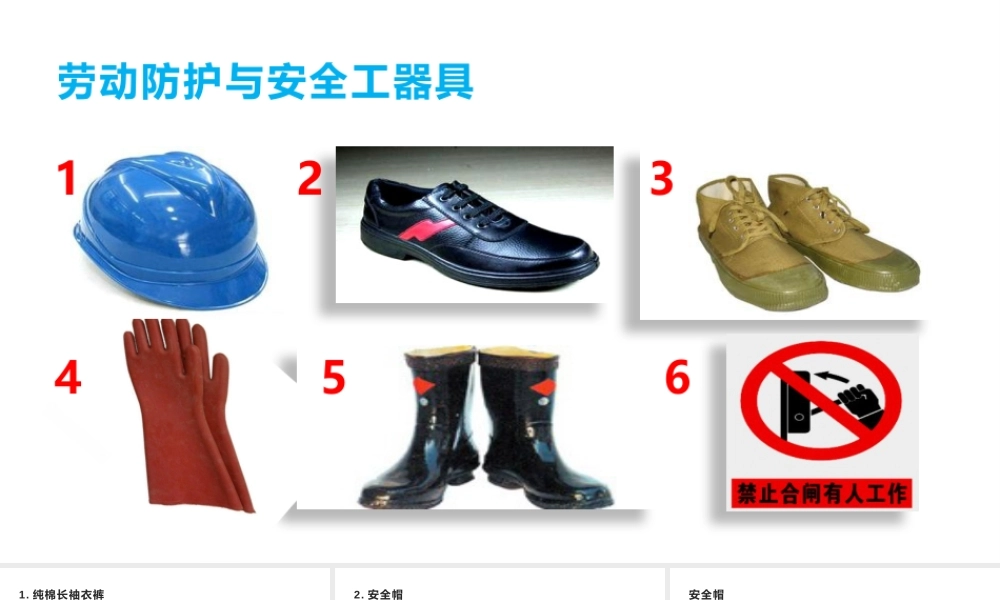 配电作业环境检查重点