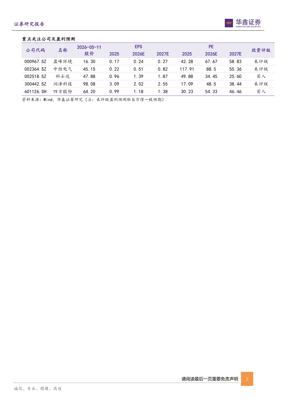 华鑫证券：FLNC验证AI+电网双重驱动，全球储能进入从配套到刚需的新阶段_第2页