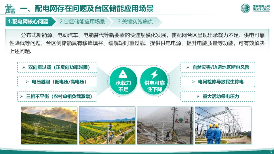国家电网PPT：面向配电网台区的储能系统架构及应用_第3页