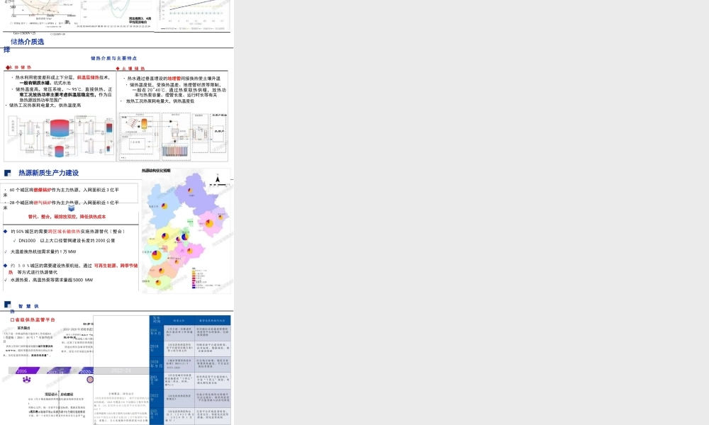河北省城镇供热协会PPT:供热行业面临的形势、挑战与发展方向——河北省供热现状汇总与典型案例分析