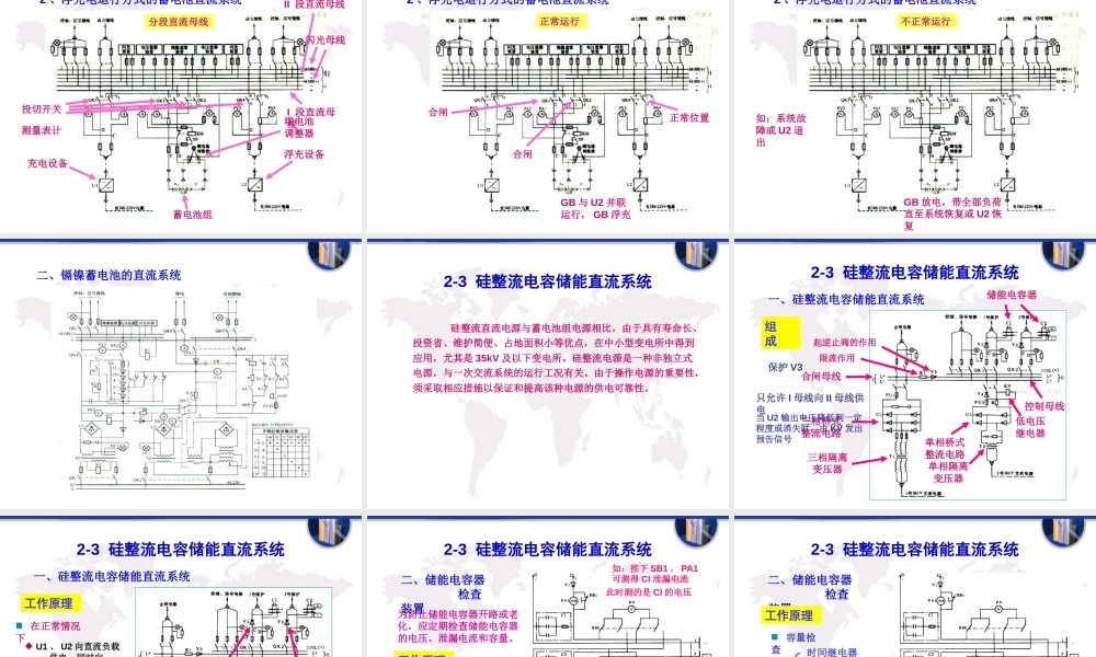 变电站操作电源的分类与运行原理(附详细图解)