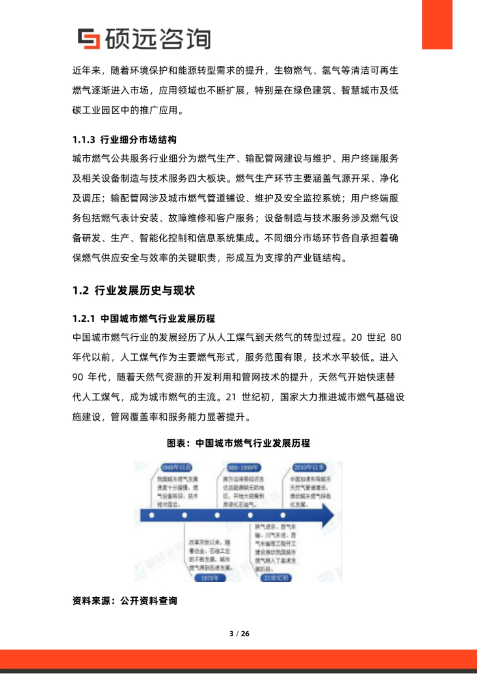 硕远咨询:2026年中国城市燃气公共服务行业市场研究报告_第3页