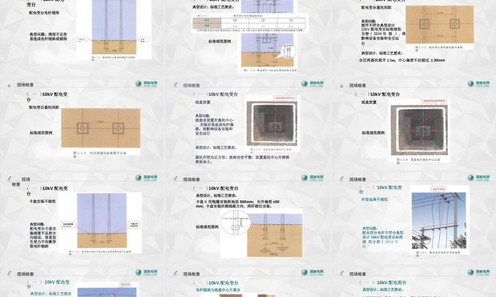 配电网工程工艺质量典型问题及解析