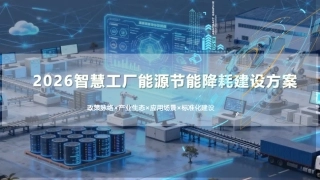 2026智慧工厂能源节能降耗建设方案