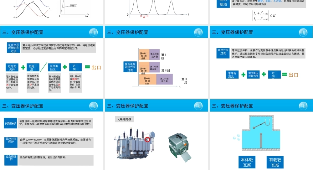 继保大神写的变压器保护配置培训课件
