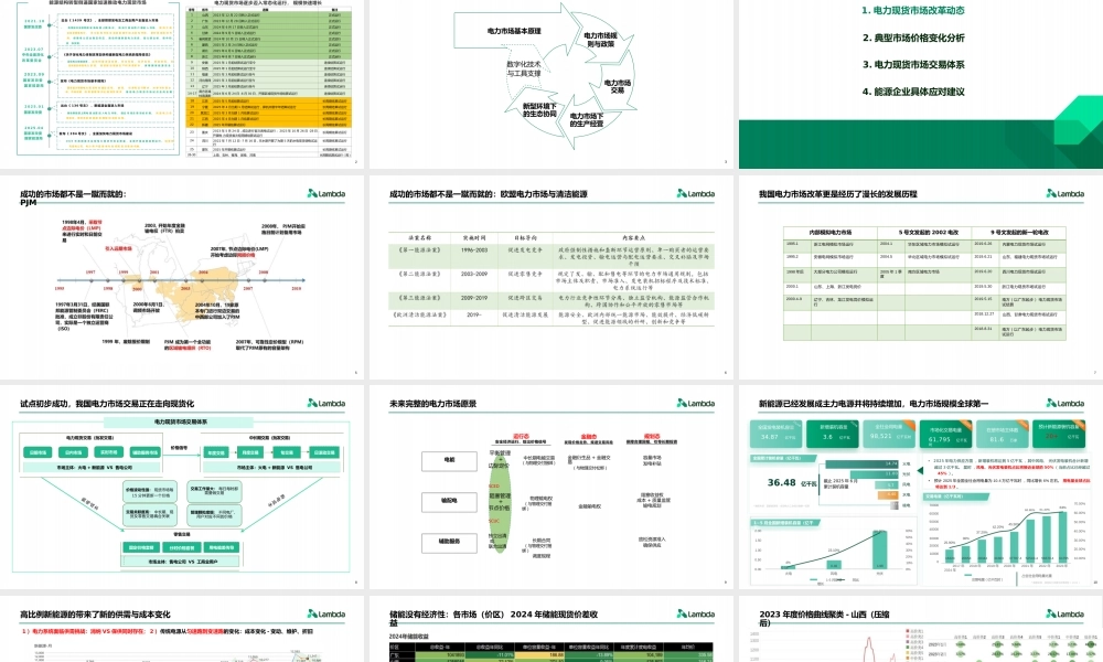 兰木达PPT：电力现货市场价格变化分析与应对策略全解析