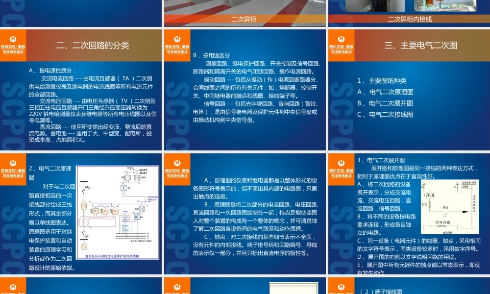 电气二次识图培训