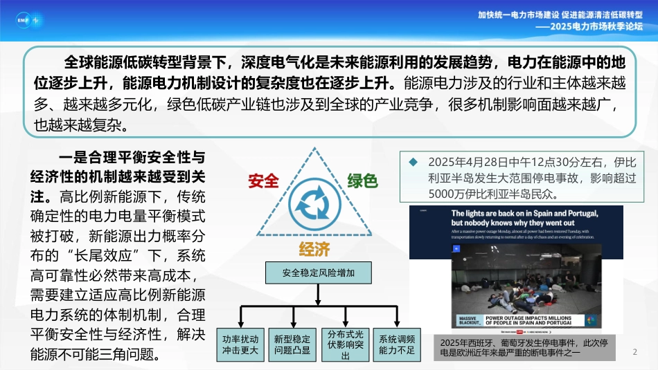 国家电网PPT:能源转型背景下电力体制机制关键问题探讨_第2页