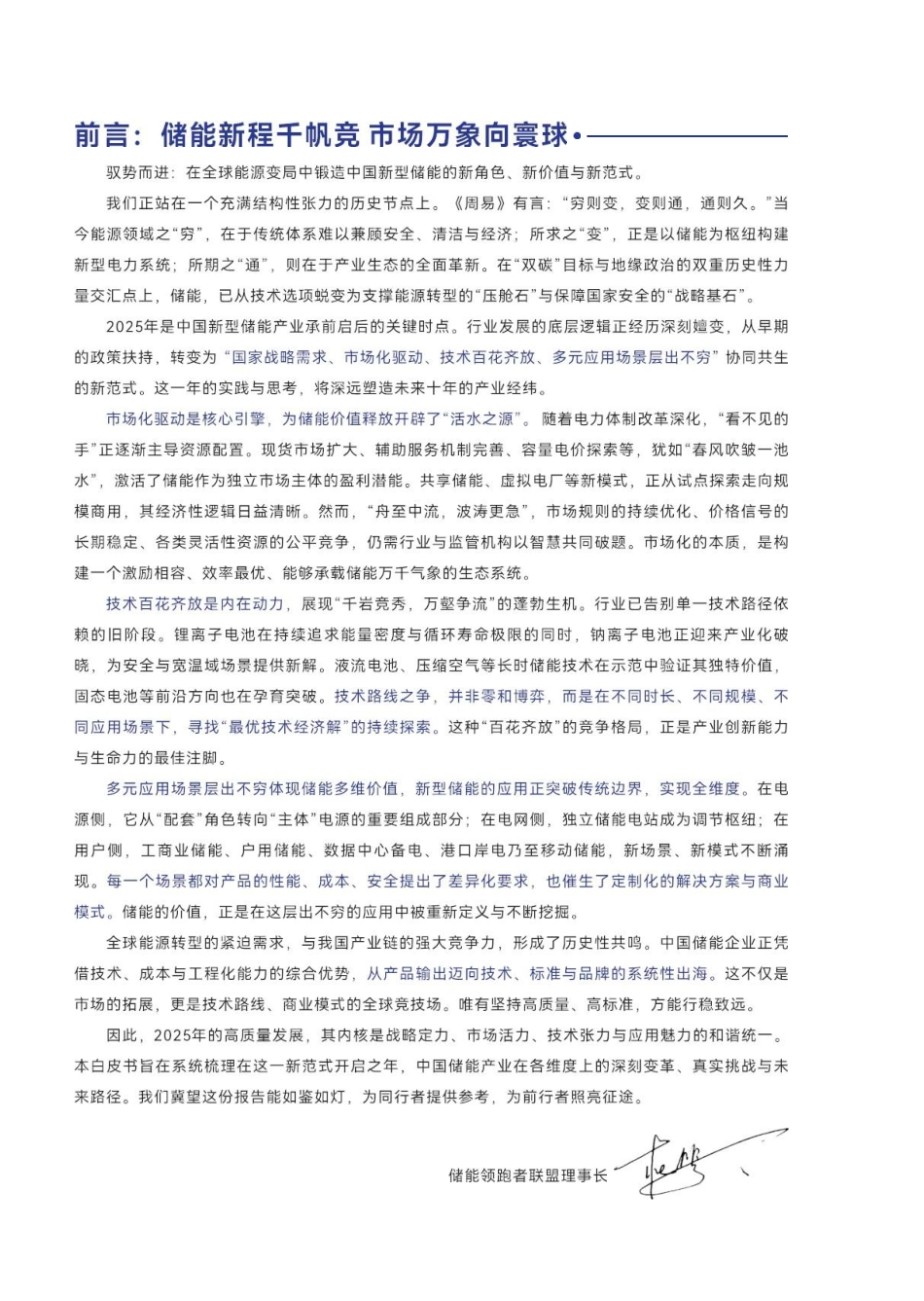 储能领跑者联盟EESA:2026全球新型储能行业发展白皮书机遇与挑战_第3页