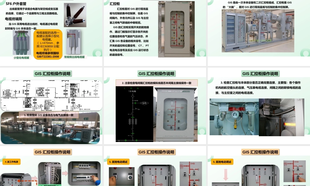 GIS结构原理及检修维护