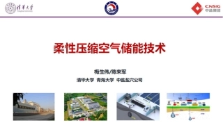 清华大学PPT：柔性压缩空气储能技术