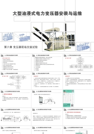 变压器现场交接试验标准详解