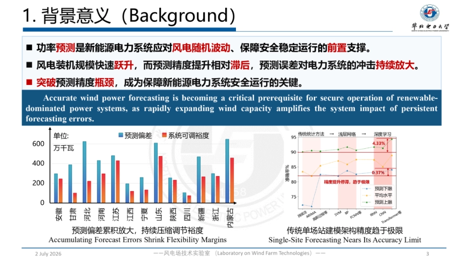 华北电力大学PPT:风电功率预测大模型及不确定性溯源研究_第3页