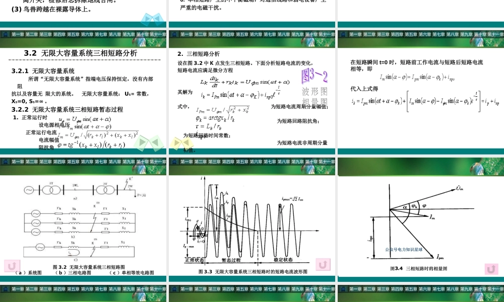 短路电流计算与效应