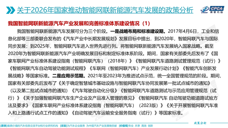 乘联分会:关于2026年国家推动智能网联新能源汽车和燃料电池汽车高质量发展的相关政策分析_第3页