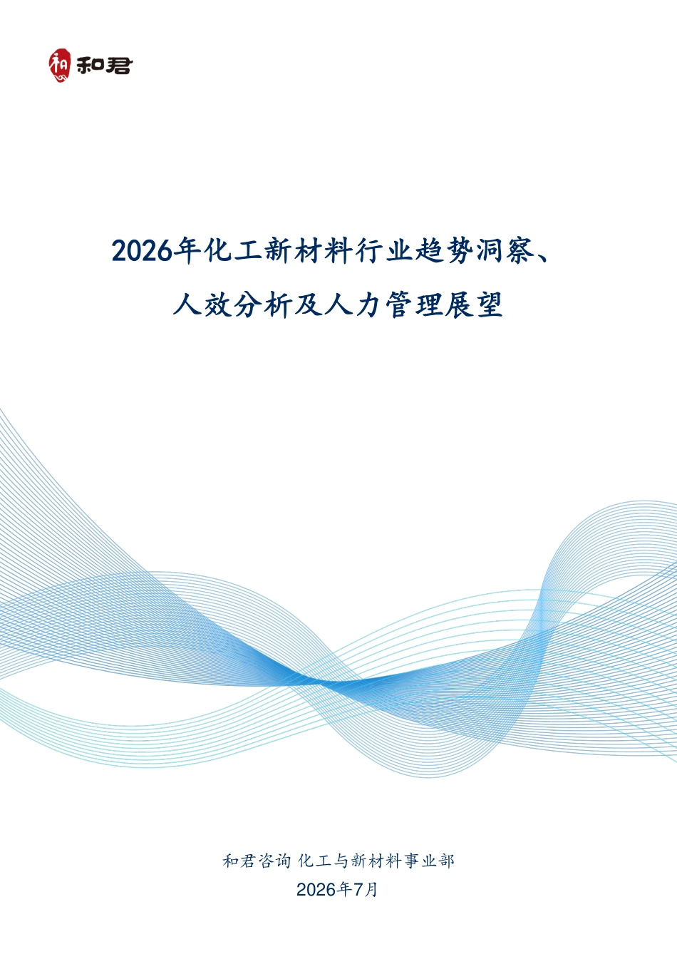 和君咨询:2026年化工新材料行业趋势洞察、人效分析及人力管理展望报告_第1页