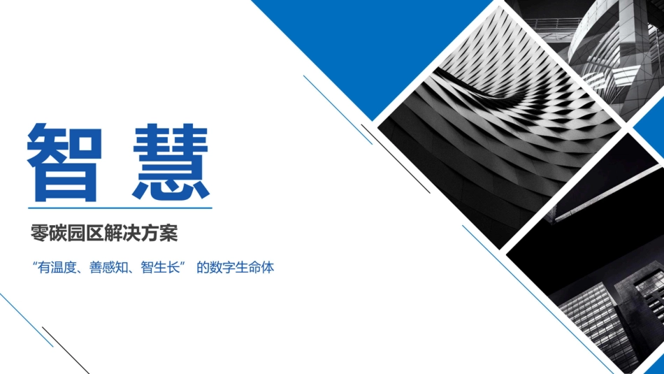 66页PPT:智慧零碳园区解决方案_第1页