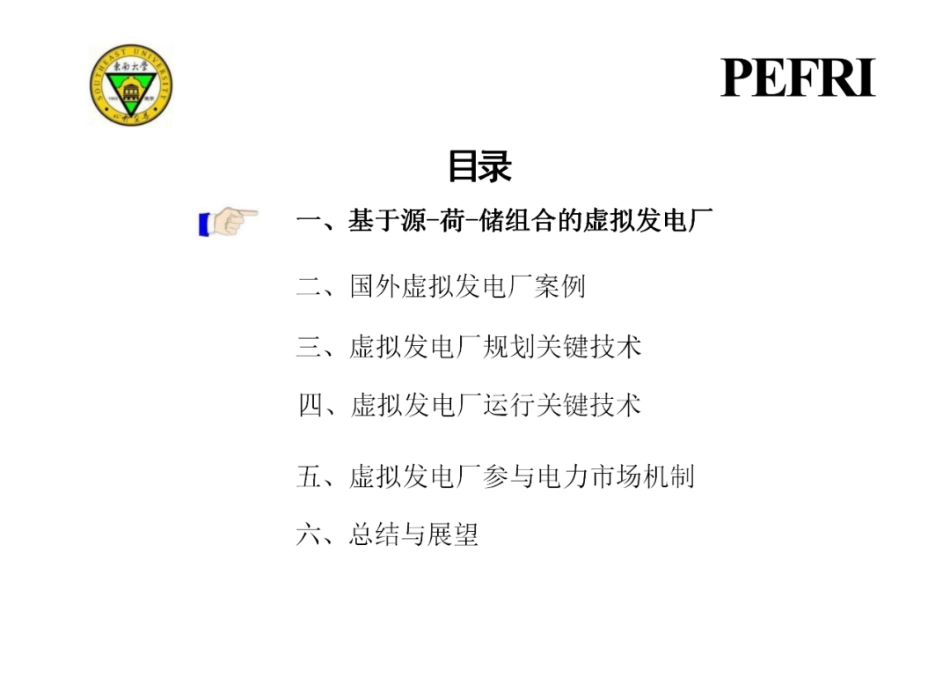 东南大学PPT:考虑源-荷-储互补特性的虚拟发电厂规划与运行策略_第2页