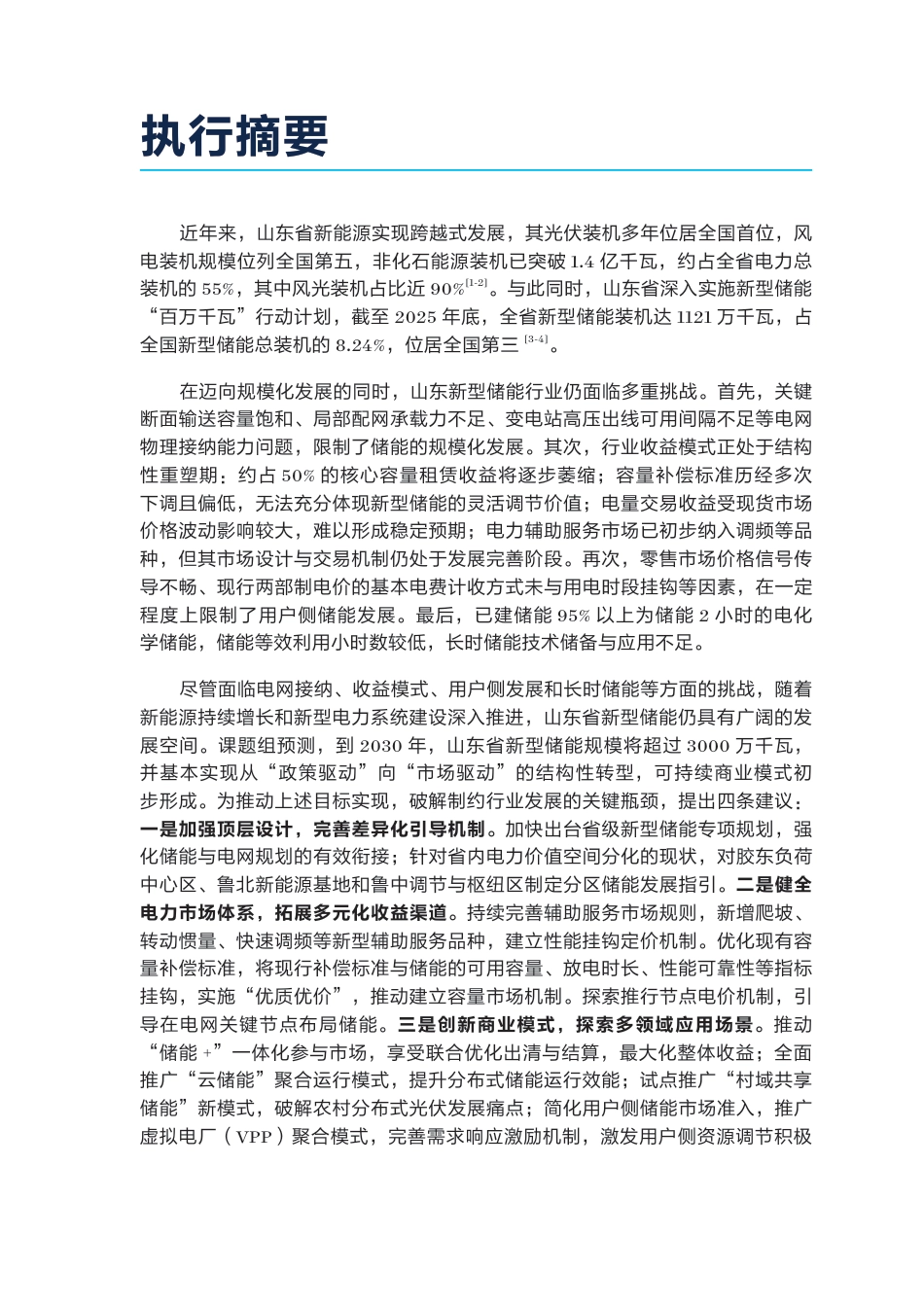 山东低碳转型系列研究:新型储能发展_第3页