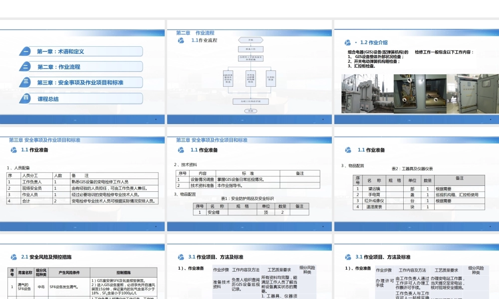 GIS设备检修全流程详解