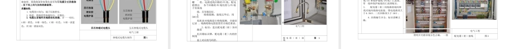 电气工程配电柜、配电箱安装工程施工标准化图示