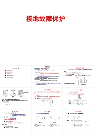 接地故障防护：TN-C-TN-S-TN-C-S、TT、IT 系统对比校验实操