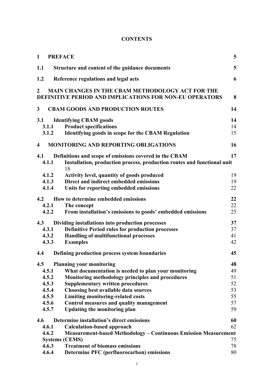 Guidance No. 3 - CBAM methods for the calculation of emissions embedded in goods_第3页