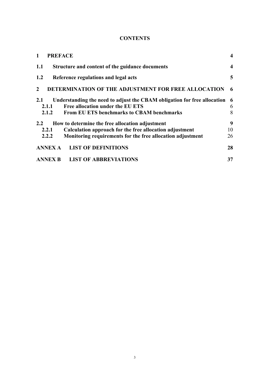 Guidance No. 4 - CBAM calculation of the free allocation adjustment_第3页