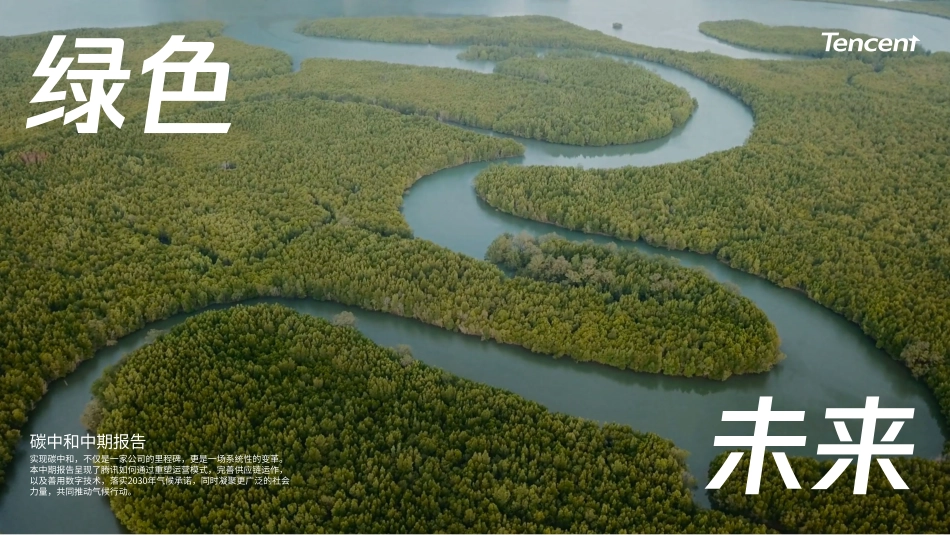 腾讯:碳中和中期报告_第1页
