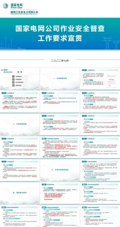 国家电网公司作业安全督查工作要求宣贯