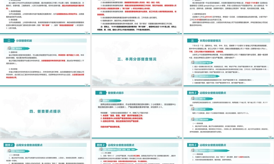 国家电网公司作业安全督查工作要求宣贯