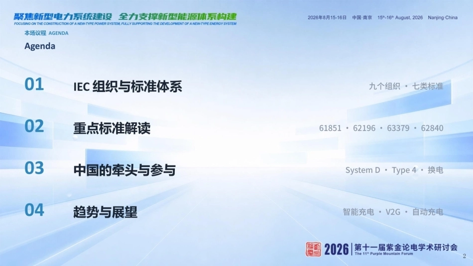 国网电力科学研究院 倪峰：IEC电动汽车充换电国际标准体系解读-260917_第2页