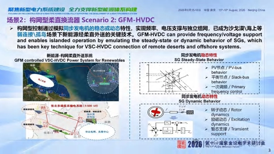 香港理工大学 付强：换流器并网系统的振荡失稳风险，从跟网型到构网型控制-260903_第3页