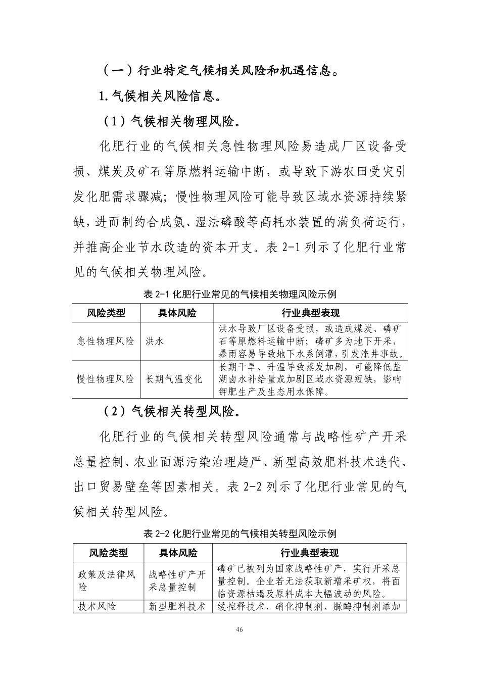 第105号 化肥《企业可持续披露准则第1号——气候（试行）》行业应用指南（征求意见稿）_第3页