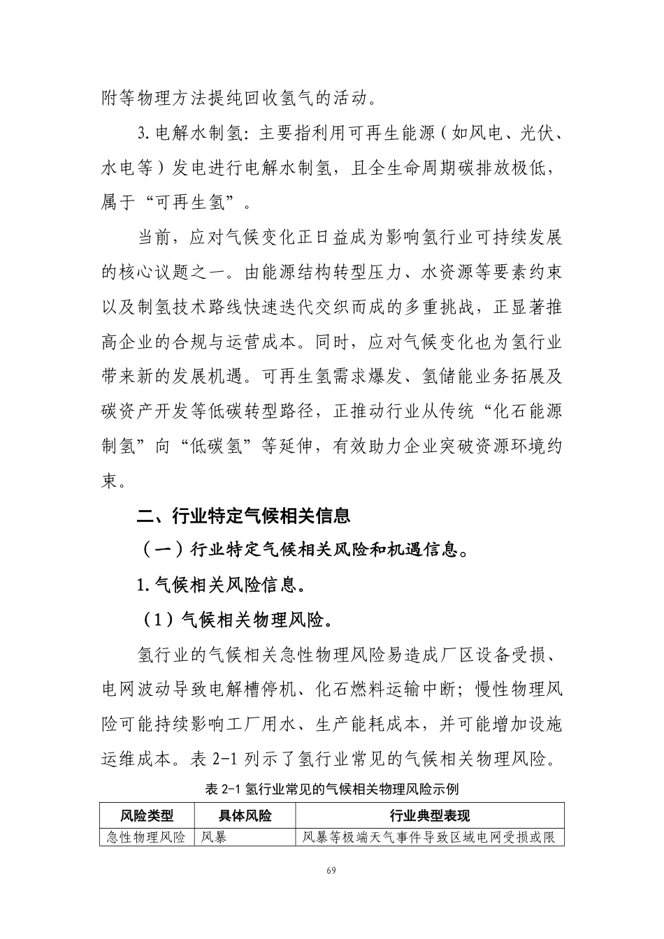 第107号 氢《企业可持续披露准则第1号——气候（试行）》行业应用指南（征求意见稿）_第3页
