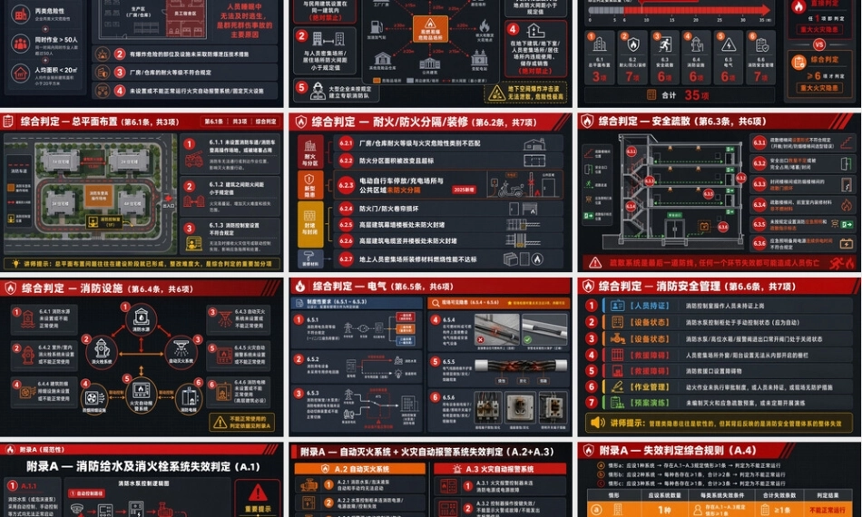 【课件】重大火灾隐患判定规则 图解培训 GB 35181—2025