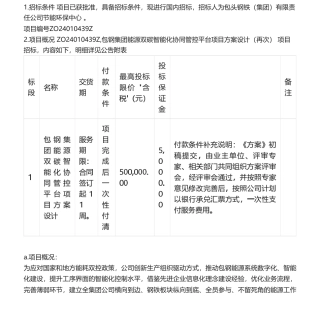 【招标】碳系统50万-包钢集团能源双碳智能化协同管控平台项目方案设计（再次）.pdf