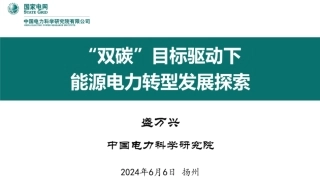 “双碳”目标驱动下能源电力转型发展探索