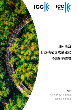2023国际商会有效碳定价政策建议：碳泄漏与碳关联研究报告