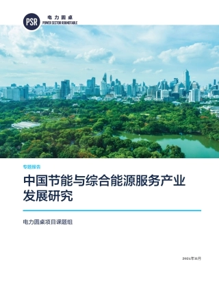 中国节能与综合能源服务产业发展研究-38页