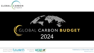 2024 年全球碳预算数据（ Figures from the Global Carbon Budget 2024  GCP_CarbonBudget_2024_slides_v0.9）.pptx
