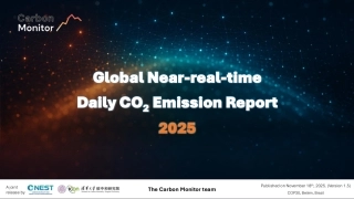 【英文】Carbon Monitor：全球近实时碳排放报告2025